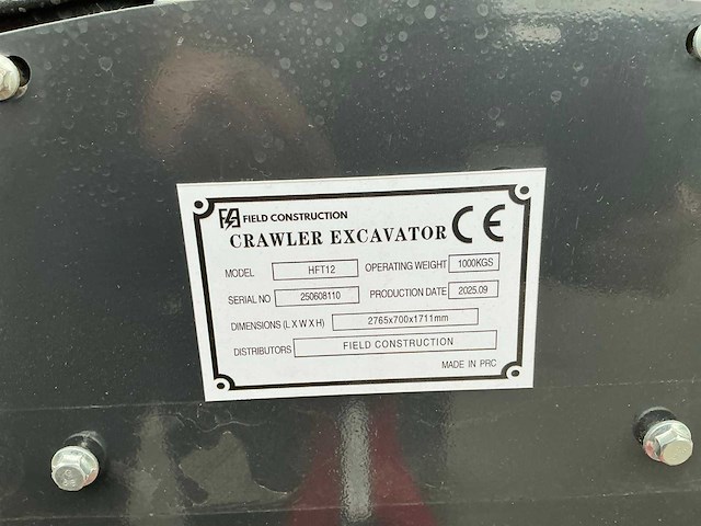 Field construction hft12 minigraafmachine - afbeelding 5 van  29