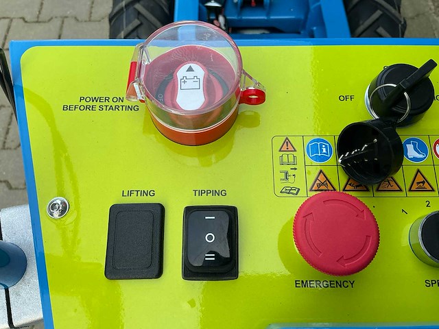 Field d500ez elektrische dumper - afbeelding 9 van  27