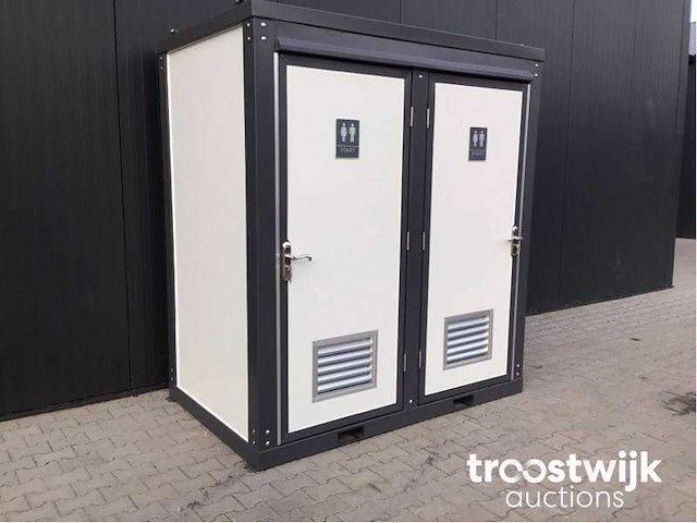 Field dubbele sanitairunit / toiletunit (2x wc) - afbeelding 7 van  13