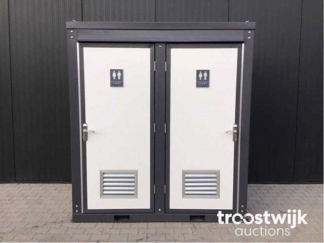 Field dubbele sanitairunit / toiletunit (2x wc) - afbeelding 1 van  13