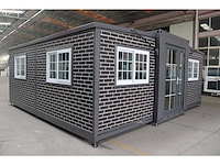 Field facilities mobiele woonunit / tiny home / chalet met badkamer - afbeelding 12 van  41