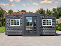 Field facilities mobiele woonunit / tiny home / chalet met badkamer - afbeelding 1 van  37