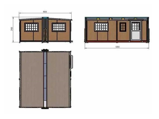 Field facilities résidence mobiele woonunit / atelier - afbeelding 3 van  10
