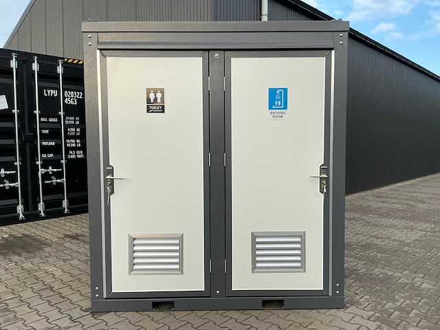 Field facility restroom “de luxe” sanitairunit - afbeelding 1 van  19