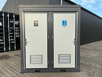 Field facility sanitairunit / douche-/wc-unit