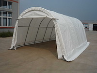 Field field garagetent / opslagshelter 6,10x3,66x2,44 meter / 12-20-08 - afbeelding 1 van  4