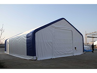 Field garagetent / opslagshelter 12,20x10x5,20 meter / 33-40-17dp - afbeelding 4 van  5