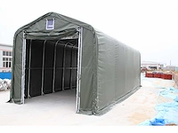 Field garagetent / opslagshelter 15x5,50x5,30 meter / 18-50-17p - afbeelding 3 van  4
