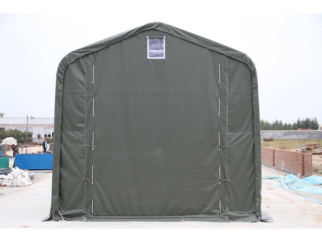 Field garagetent / opslagshelter 15x5,50x5,30 meter / 18-50-17p - afbeelding 3 van  4