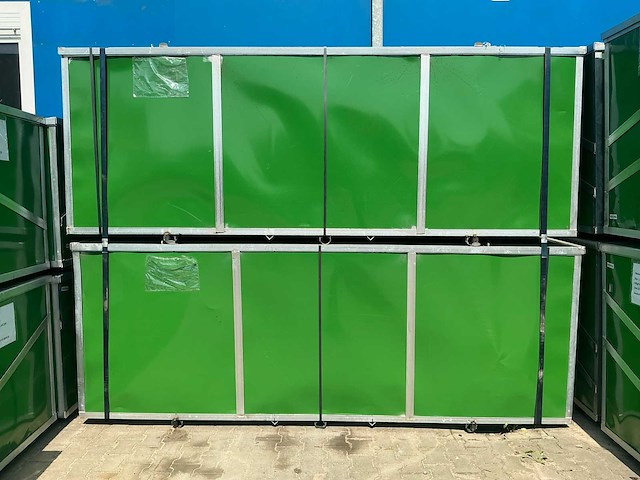 Field garagetent / opslagshelter 18,30x12,20x6,40 meter / 40-60-21dp - afbeelding 7 van  7