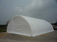Field garagetent / opslagshelter 26,00x9,76x4,88 meter / 32-85-16rp - afbeelding 3 van  3