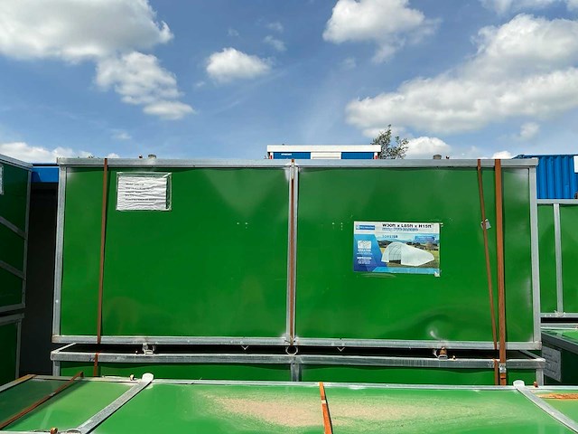 Field garagetent / opslagshelter 26x9,15x4,50 meter / 30-85-15r - afbeelding 4 van  5