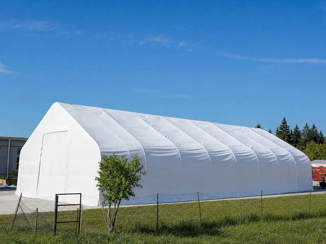 Field garagetent / opslagshelter 42,70x12,20x6,40 meter / 40-120-21dp - afbeelding 1 van  6