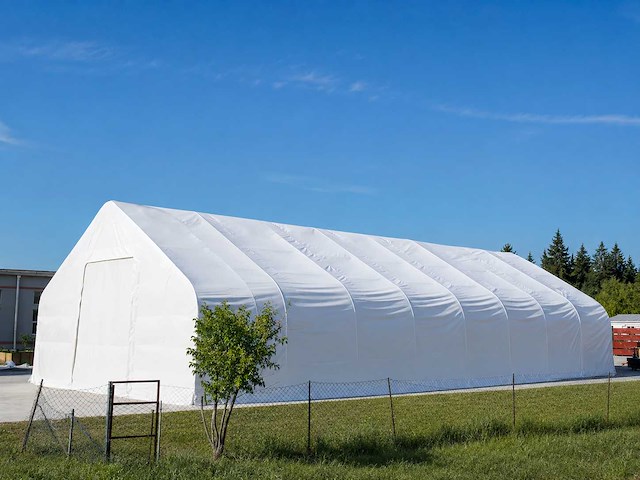 Field garagetent / opslagshelter 42,70x12,20x6,40 meter / 40-120-21dp - afbeelding 1 van  6