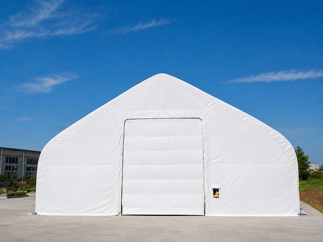 Field garagetent / opslagshelter 42,70x12,20x6,40 meter / 40-120-21dp - afbeelding 3 van  6