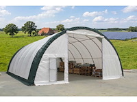 Field garagetent / opslagshelter 9,10x6,10x3,65 meter / 20-30-12r - afbeelding 1 van  4