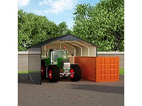 Field industries 1919 metalen garage 5,86x5,86 meter (34,33 m2) - afbeelding 14 van  15