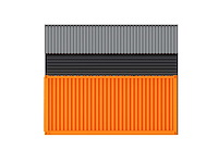 Field industries 1919 metalen garage 5,86x5,86 meter (34,33 m2) - afbeelding 12 van  14