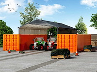 Field industries 1938 metalen garage 11,65x5,86 meter (68,27 m2) - afbeelding 1 van  1