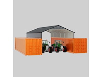 Field industries 1938 metalen garage 11,65x5,86 meter (68,27 m2) - afbeelding 3 van  7
