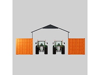 Field industries 1938 metalen garage 11,65x5,86 meter (68,27 m2) - afbeelding 4 van  7
