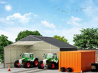 Field industries 2819 metalen garage 5,83x7,99 meter (46,58 m2) - afbeelding 1 van  12