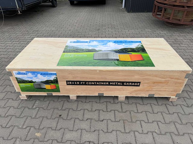 Field industries 2819 metalen garage 5,83x7,99 meter (46,58 m2) - afbeelding 8 van  13