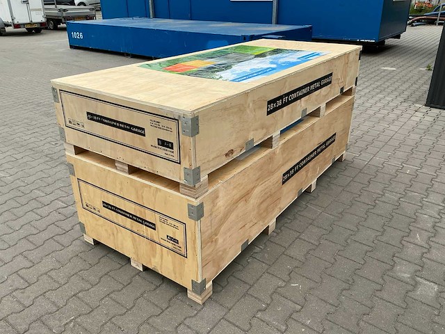 Field industries 2838 metalen overkapping / staalconstructie 93 m2 / 11,65x7,99 meter - afbeelding 3 van  11