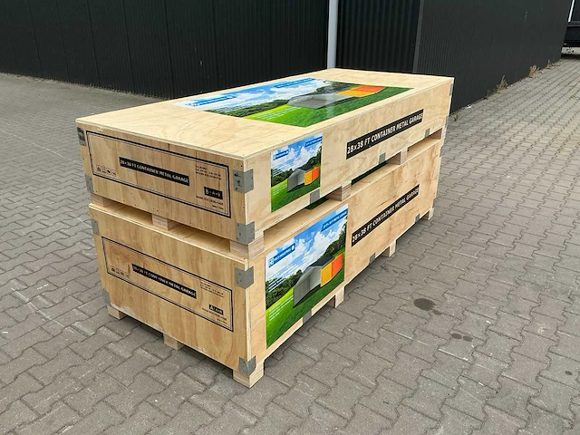 Field industries 2838 metalen overkapping / staalconstructie 93 m2 / 11,65x7,99 meter - afbeelding 2 van  14