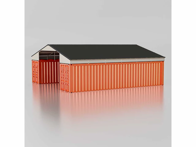 Field industries 3640-191 metalen garage 12,19x11,18 meter (136 m2) - afbeelding 9 van  14