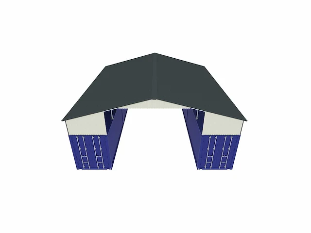 Field industries 3640-191 metalen garage 12,19x11,18 meter (136 m2) - afbeelding 10 van  14