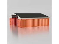 Field industries 3640-191 metalen garage 12,19x11,18 meter (136 m2) - afbeelding 4 van  6