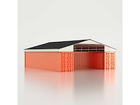 Field industries 3640-191 metalen garage 12,19x11,18 meter (136 m2) - afbeelding 7 van  14