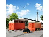 Field industries 3640-191 metalen garage 12,19x11,18 meter (136 m2) - afbeelding 8 van  14