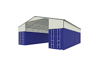 Field industries 3640-260 metalen overkapping/carport 12,19x11,15 meter (136 m2) - afbeelding 10 van  14