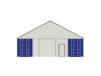 Field industries 3640-569 metalen garage/shelter 12,34x10,91 meter (135 m2) - afbeelding 10 van  12