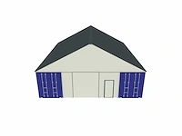 Field industries 3640-569 metalen garage/shelter 12,34x10,91 meter (135 m2) - afbeelding 8 van  12