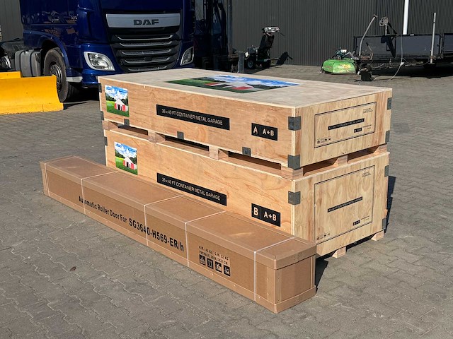 Field industries 3640-569 metalen garage/shelter 12,34x10,91 meter (135 m2) - afbeelding 3 van  12