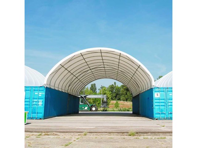 Field industries 40ft containeroverkapping c3340 / 10 x 12 x 3.6 meter - afbeelding 1 van  6
