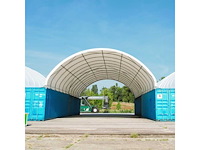 Field industries 40ft containeroverkapping c3340 / 10 x 12 x 3.6 meter - afbeelding 1 van  6