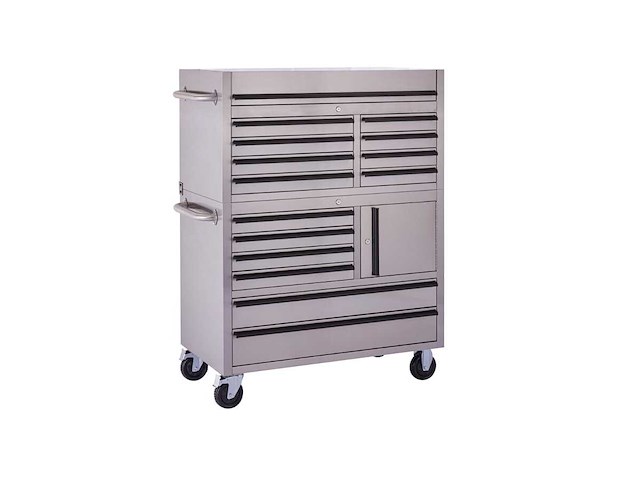 Field industries 4114 inox rvs premium werkplaatskast - afbeelding 4 van  5