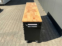 Field industries 7215 black premium gereedschapswagen/werkplaatskast - afbeelding 12 van  12