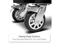 Field industries 7215 black premium gereedschapswagen/werkplaatskast - afbeelding 6 van  13