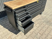 Field industries 7215 black premium gereedschapswagen/werkplaatskast - afbeelding 10 van  12