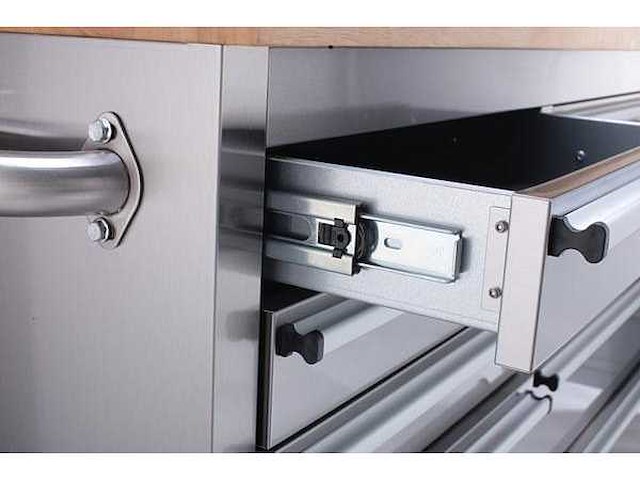 Field industries 7215 inox rvs premium gereedschapswagen/werkplaatskast - afbeelding 17 van  26