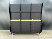 Field industries 7218 black coated premium werkplaatskast - afbeelding 2 van  16