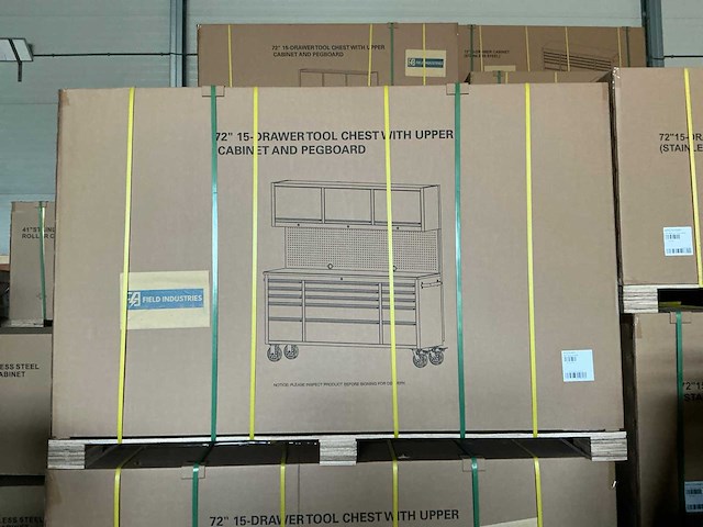 Field industries 7218 black coated premium werkplaatskast - afbeelding 8 van  16