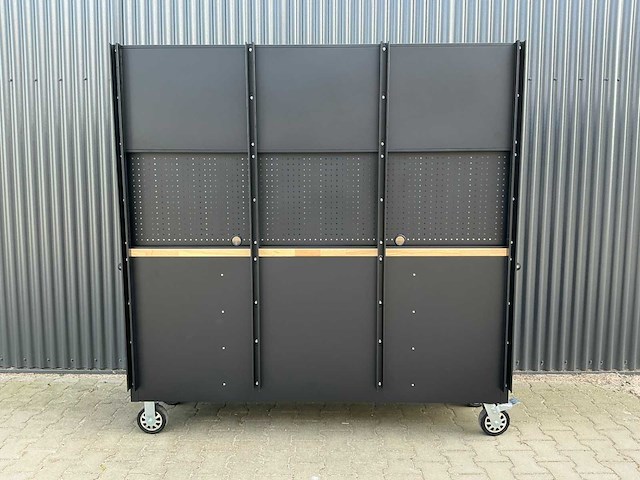 Field industries 7218 black coated premium werkplaatskast - afbeelding 2 van  16