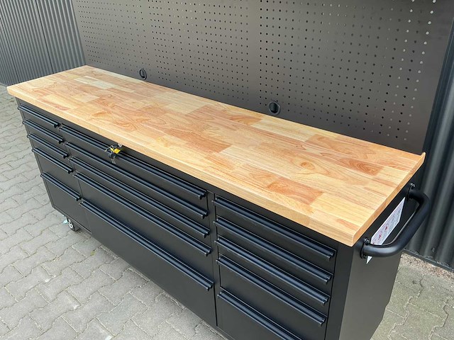 Field industries 7218 black coated premium werkplaatskast - afbeelding 8 van  10