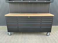 Field industries 7218 black coated premium werkplaatskast - afbeelding 12 van  16